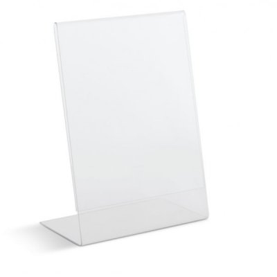 Portadepliant, formato a5 a l colore cristallo