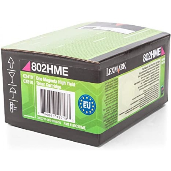 80c2hme toner corporate magenta colore magenta