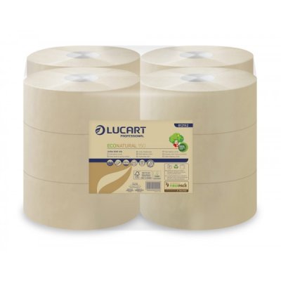 LUCART Carta igienica EcoNatural jumbo 150m