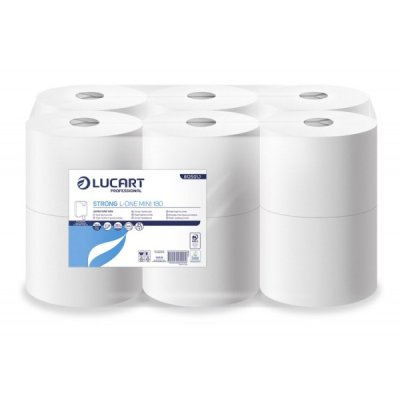 Strong - carta igienica mini jumbo colore bianco