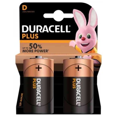 DURACELL batteria alcalina torcia D MN1300 1,5V
