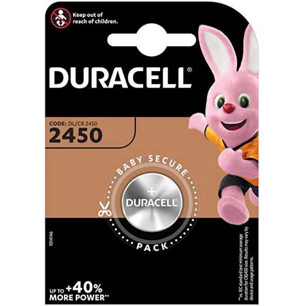 DURACELL batteria al litio DL/CR 2450 3V