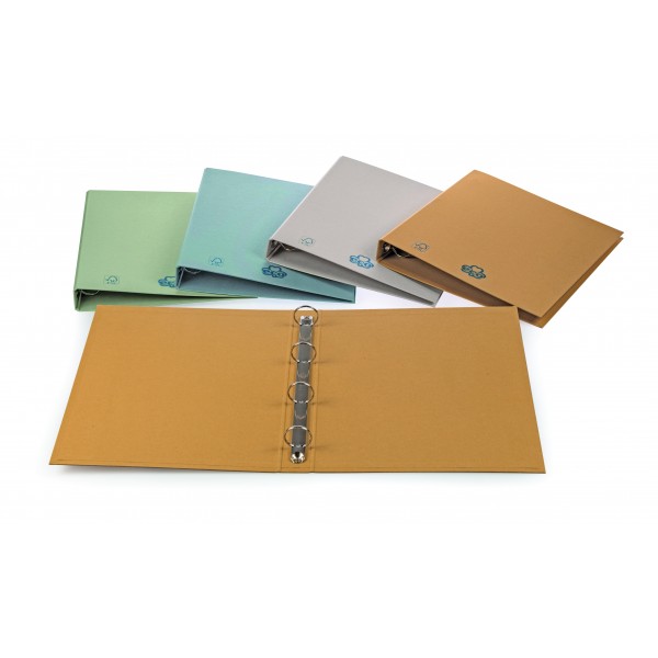 Raccoglitore eco 33x27cm d. 4cm verde colore verde