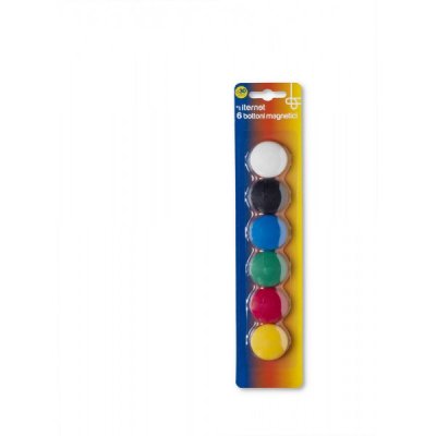 Bottoni magnetici colore assortito
