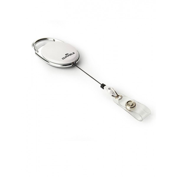 Chiocciola porta badge yo-yo colore bianco
