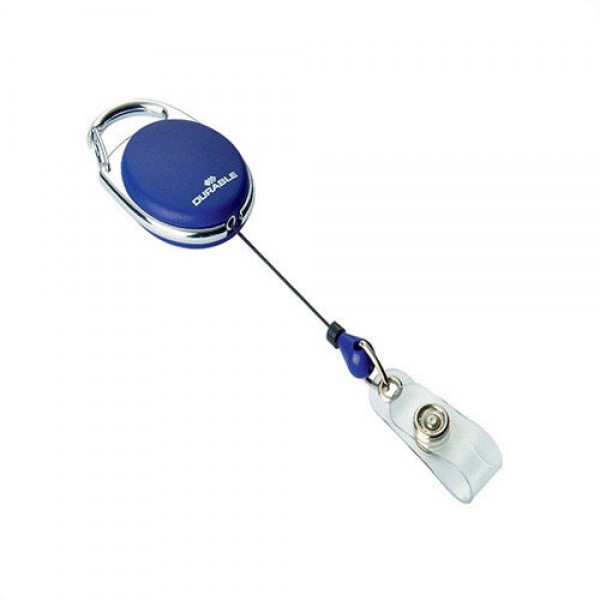 Chiocciola porta badge yo-yo colore blu