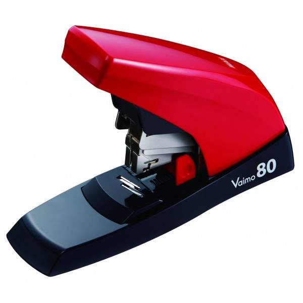 Max vaimo 80 - cucitrice da tavolo colore nero, rosso