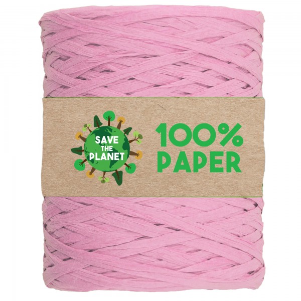 Nastro rafia in carta 68295 colore rosa