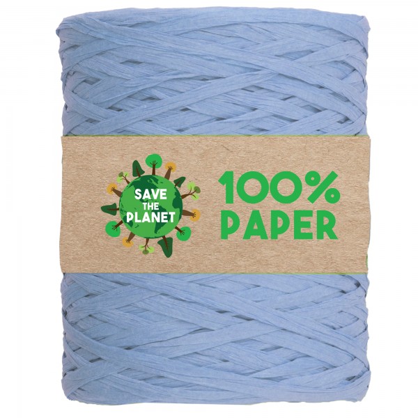 Nastro rafia in carta 68295 colore azzurro
