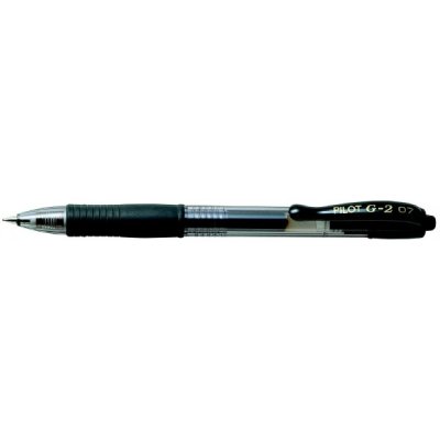 Penna roller PILOT gel a scatto con inchiostro gel ricaricabile e livello d'nchiostro visibile, grip ergonomico - punta 0,7mm - Nero