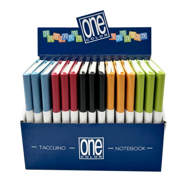 Taccuini one color colore assortiti 5col. grammatura 70gr