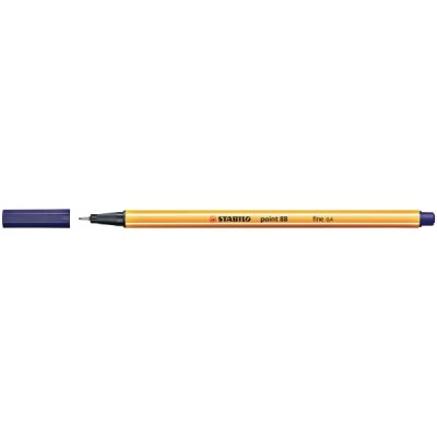 Fineliner point 88 - pennarello colore blu notte tipo punta ago