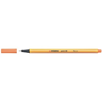 Fineliner point 88 - pennarello colore albicocca tipo punta ago