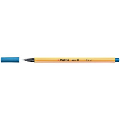 Fineliner point 88 - pennarello colore blu oltremare tipo punta ago