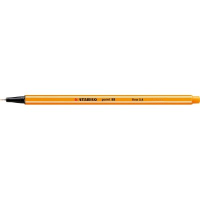 Fineliner point 88 - pennarello colore arancione tipo punta ago
