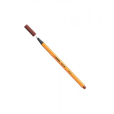 Fineliner point 88 - pennarello colore terra di siena bruciata tipo punta ago