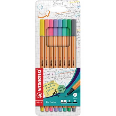 Fineliner point 88 - pennarello colore assortiti tipo punta metallo