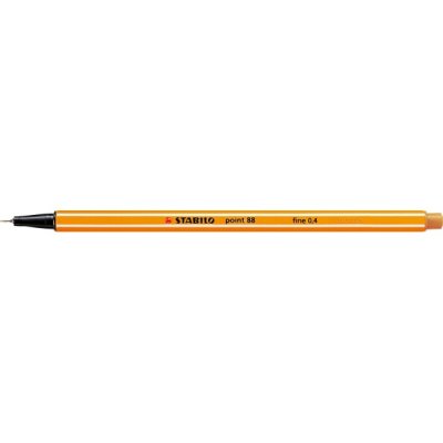 Fineliner point 88 - pennarello colore ocra scuro tipo punta ago