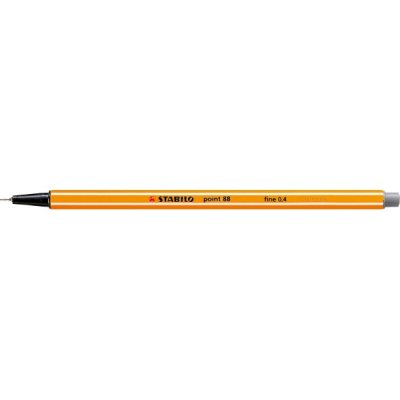 Fineliner point 88 - pennarello colore grigio scuro tipo punta ago