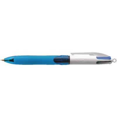 Grip 4 colours - penna a sfera colore blu, nero, rosso, verde tipo punta conica