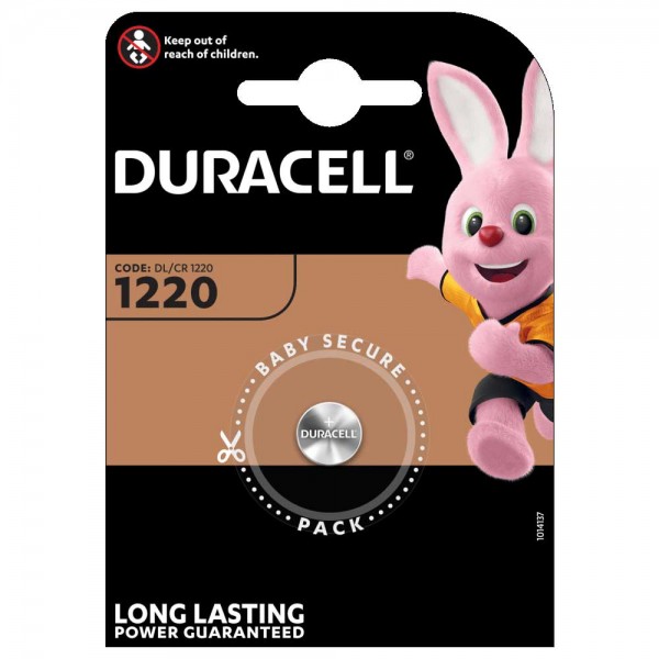 DURACELL batteria al litio DL/CR 1220 3V