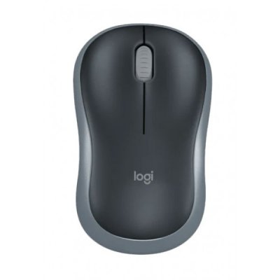 LOGITECH mouse wireless con 3 tasti grigio