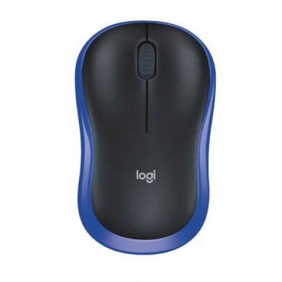 LOGITECH mouse wireless con 3 tasti blu