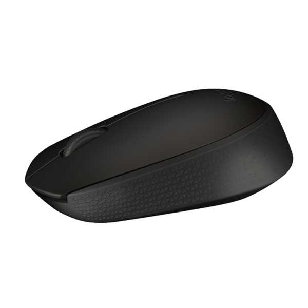 LOGITECH mouse wireless con 3 tasti nero-grigio