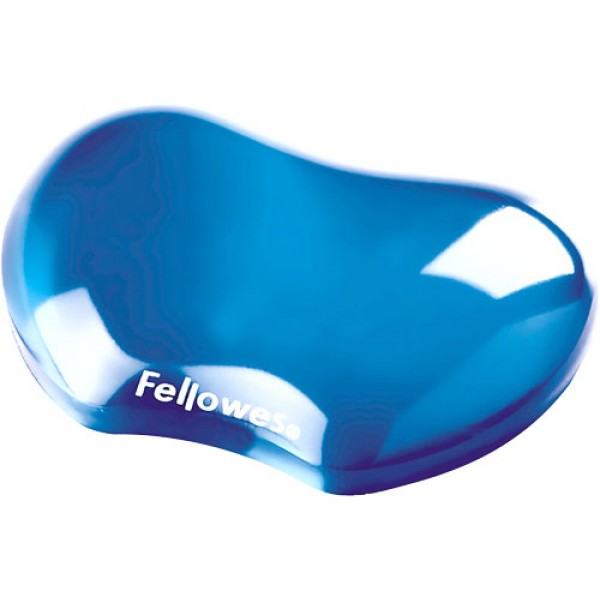 FELLOWES poggiapolsi da tastiera in gel atossico con base antiscivolo 12,5x9cm