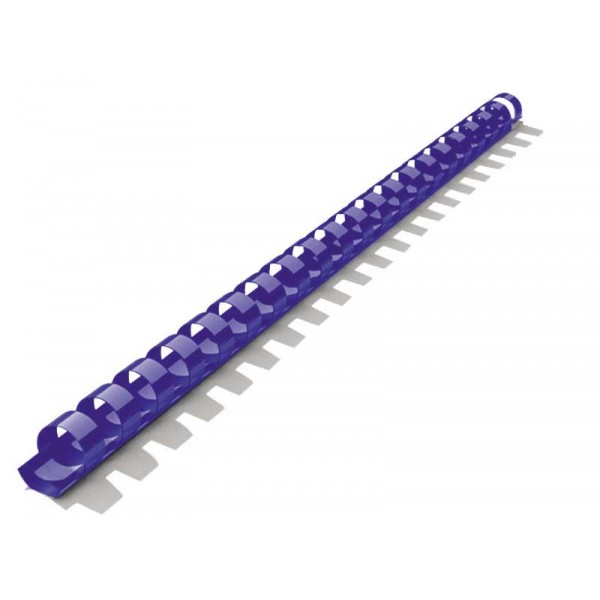 Dorsi plastici a spirale colore blu