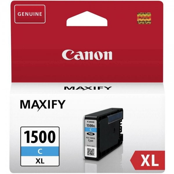 Canon Cartuccia Originale Ciano PGI-1500 C XL 9193B001