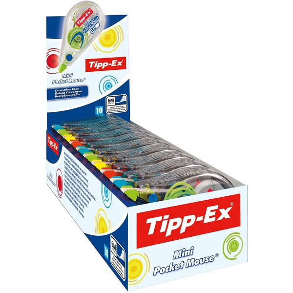 Correttore tipp-ex mini pocket mouse fashion 5mm x 6m