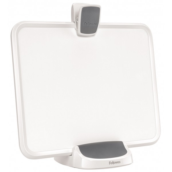 I-spire design 4 in 1 - leggio, lavagna memo, clip reggifogli e supporto tablet colore bianco