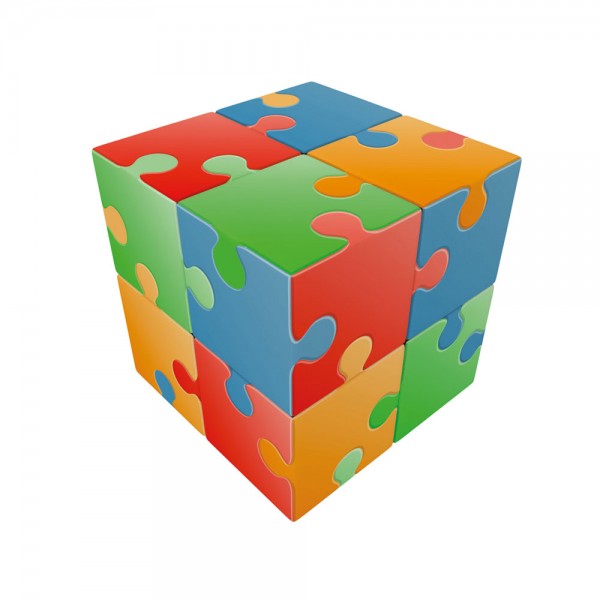 V-cube jigsaw