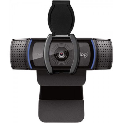 LOGITECH Webcam C920E da 3MP, risoluzione Full HD 1080p, con cavo USB da 1,5mt e 2 microfoni omnidirezionali integrati