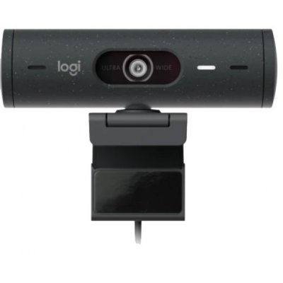 LOGITECH Webcam Full HD 1080p con correzione dell’illuminazione con interfaccia USB-C