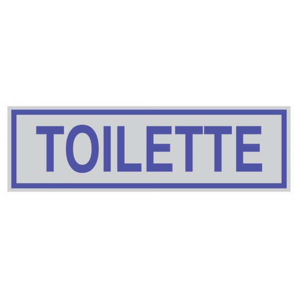 Targhetta toilette