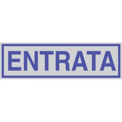 Targhetta entrata