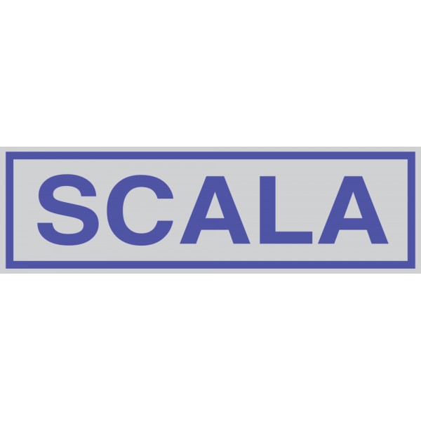 Targhetta scala