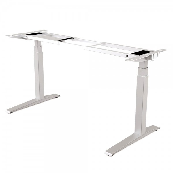 Levado™ base scrivania ad altezza regolabile - grigio colore grigio