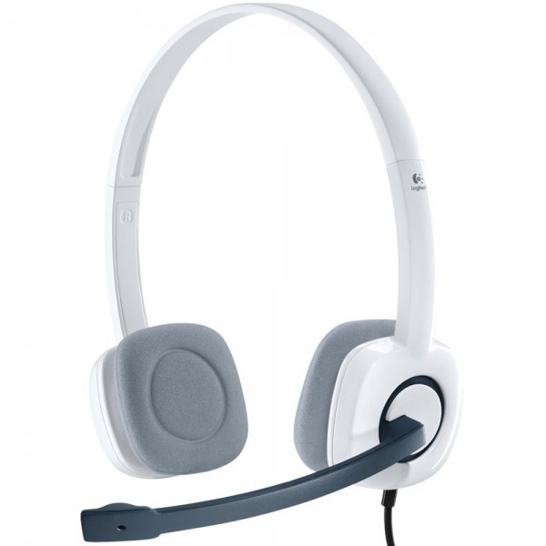LOGITECH cuffia H150 con microfono girevole con connessione tramite due connettori JACK 3,5mm