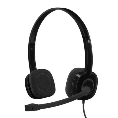 LOGITECH Cuffia H151 con microfono girevole con connessione tramite connettore JACK 3,5mm
