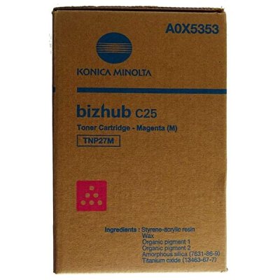 Minolta Toner Originale Magenta A0X5353 (TNP27M)