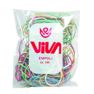 Elastici in gomma colore assortiti