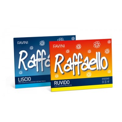 Album da disegno raffaello ruvido 20fg colore bianco grammatura 100gr