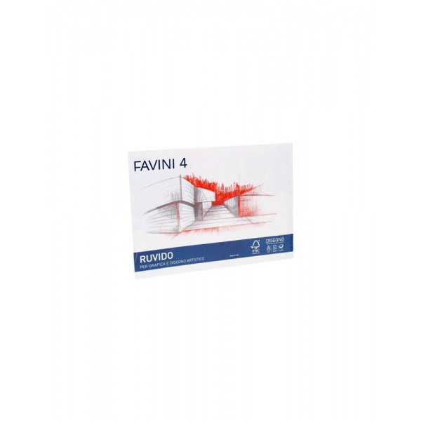 Album da disegno ruvido 220 20fg colore bianco grammatura 220gr