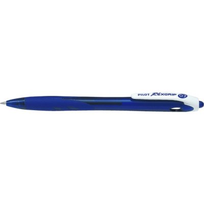 Penna a sfera PILOT Rexgrip ricaricabile realizzata con materiali riciclati - punta 0,7mm - Blu