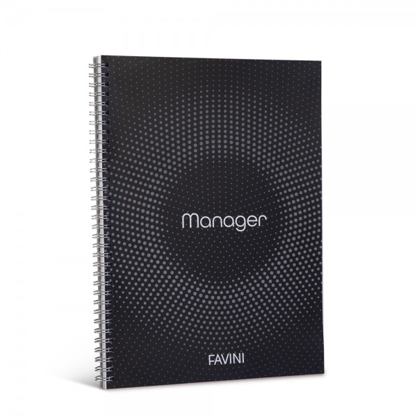 Manager - blocco spiralato grammatura 80gr