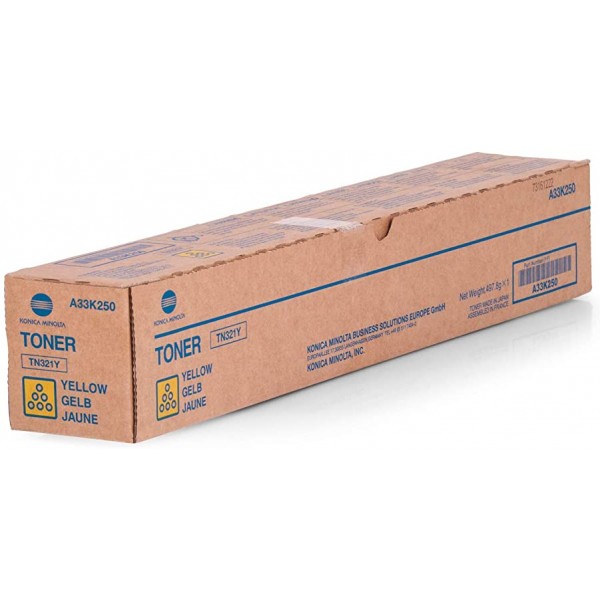 Minolta Toner originale Giallo TN321Y A33K250