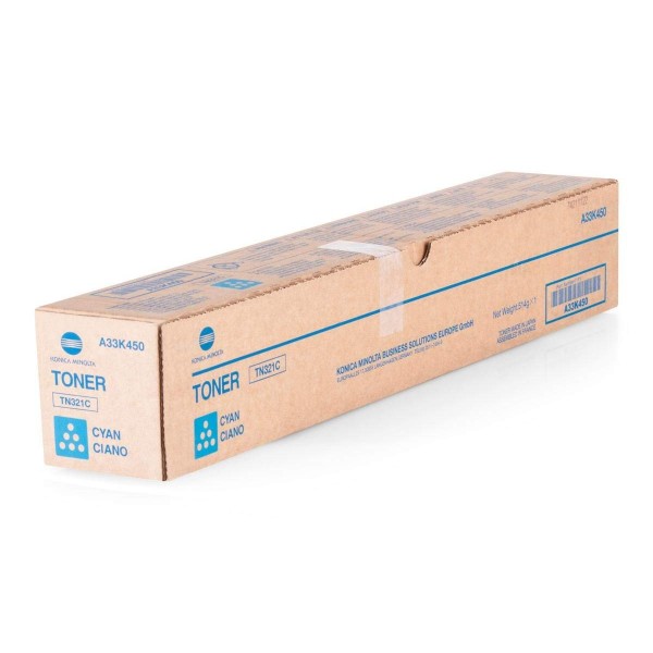 Minolta Toner originale Ciano TN321C A33K450